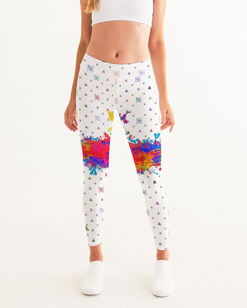 Abstract Splat SMC Women's Yoga Pants