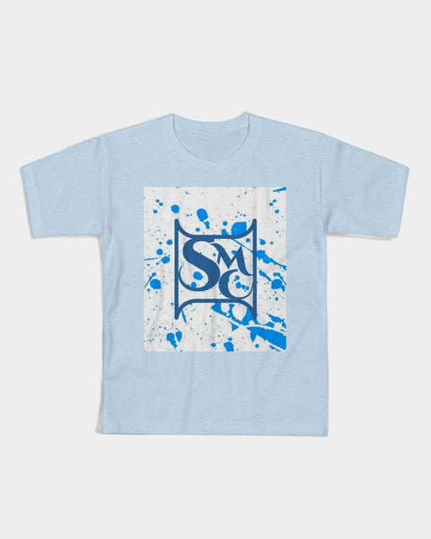Blue Splatter SMC1 Kids Graphic Tee