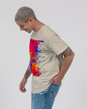 Abstract Splat SMC Tan T-Shirt