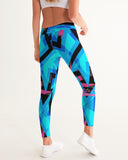 Blue Neon SMC Women's Yoga Pants