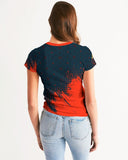 Red ann Black City SMC Women's All-Over Print Tee