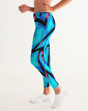 Blue Neon SMC Women's Yoga Pants