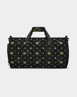 Vanta Black De Fleur Sports Duffle Bag