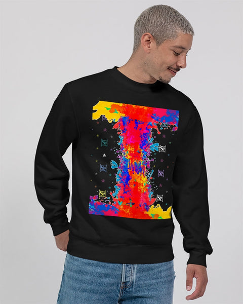 Abstract Splat SMC Sweatshirt Black