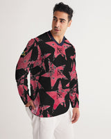 Pink Triangles SMC Men's Long Sleeve Sports Jersey