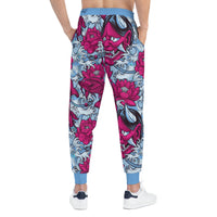 Pink n Grey Koi Athletic Joggers