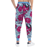 Pink n Grey Koi Athletic Joggers