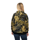 Gold Leaf Splatter Athletic Hoodie