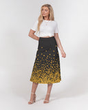 Falling Stars SMC Women's All-Over Print A-Line Midi Skirt