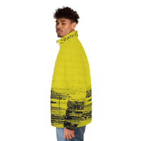 Yellow Rage Puffer Jacket