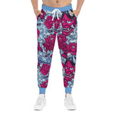 Pink n Grey Koi Athletic Joggers