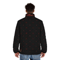 Rose Red Puffer Jacket