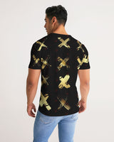 Vanta Black Men's All-Over Print Tee