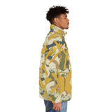 Gold X'ed Out Puffer Jacket