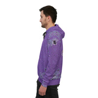 Astro Rabbit Purple Athletic Hoodie