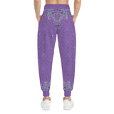 Astro Rabbit Purple Athletic Joggers