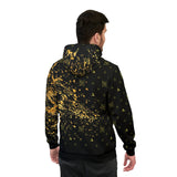 Psycho Bear Gold Splatter Athletic Hoodie