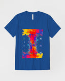 Abstract Splat SMC Jersey V-Neck Tee