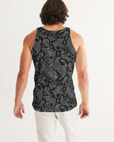 Vanta Black Men's Paisley Tank Top