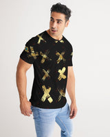 Vanta Black Men's All-Over Print Tee