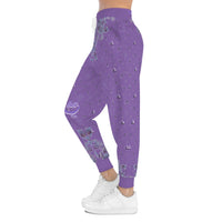 Astro Rabbit Purple Athletic Joggers