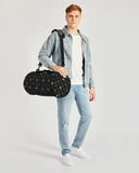 Vanta Black De Fleur Sports Duffle Bag