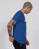 Abstract Splat SMC Jersey V-Neck Tee