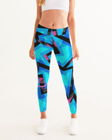 Blue Neon SMC Women's Yoga Pants