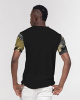 Vanta Black Gold Leaf Men's Pocket Tee