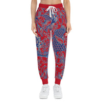 Red Koi Athletic Joggers