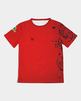 Burgundy Leaf Kids Tee