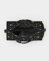 Vanta Black De Fleur Sports Duffle Bag