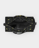 Vanta Black De Fleur Sports Duffle Bag