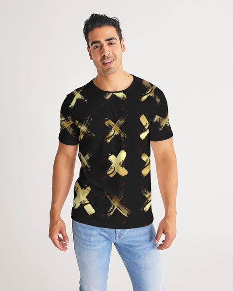 Vanta Black Men's All-Over Print Tee