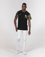 Vanta Black Gold Leaf Men's Pocket Tee