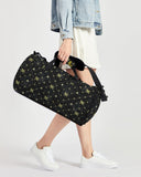 Vanta Black De Fleur Sports Duffle Bag
