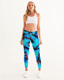 Blue Neon SMC Women's Yoga Pants