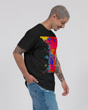 Abstract Splat SMC Black T-Shirt