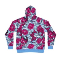 Pink n Grey Koi Athletic Hoodie