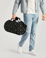 Vanta Black De Fleur Sports Duffle Bag
