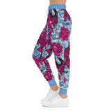 Pink n Grey Koi Athletic Joggers