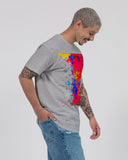 Multi Color SMC Pattern Abstract Splat  Unisex Ultra Cotton T-Shirt | Gildan