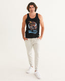 Vanta Black Men's Paisley Tank Top