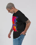 Abstract Splat SMC Black T-Shirt