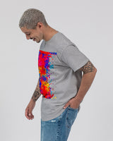 Abstract Splat SMC Orange T-Shirt