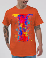 Abstract Splat SMC Orange T-Shirt