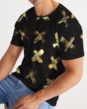 Vanta Black Men's All-Over Print Tee