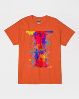 Abstract Splat SMC Orange T-Shirt