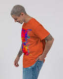 Abstract Splat SMC Orange T-Shirt