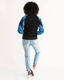 Vanta Black Snake skin Bomber Jacket